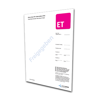 Aufgabensatz Lernender inkl. Bewertung meeting safe